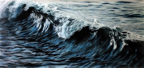 "Mercury, #1", 14" x 30" x 2" acrylic on multilayered acrylic panels, © Jess Hurley Scott