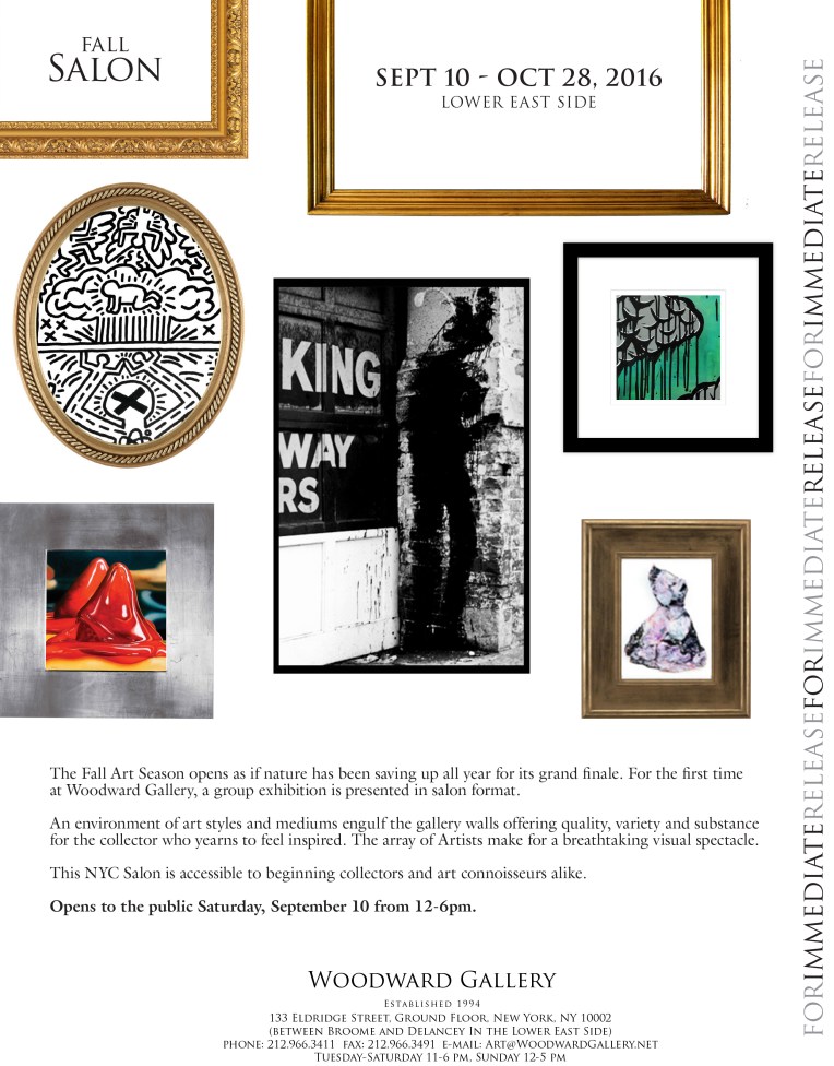 woodward gallery, fall salon, art exhibition, jess hurley scott, new york art gallery, contemporary artist