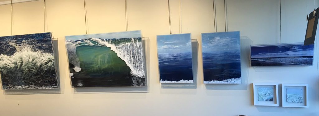 Marine Arts Gallery, Jess Hurley Scott, waves, ocean, contemporary art, painter,